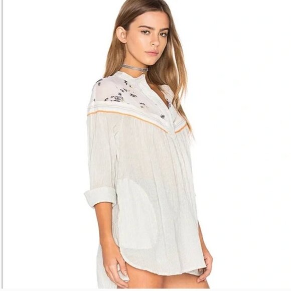 Free People Boho Top, Size Medium - Oversized - Picture 4 of 13